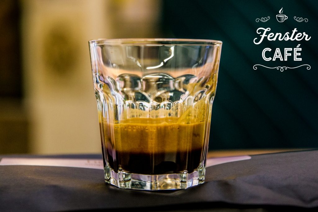 Espresso from Ecuador Acrim in Fenster Cafe